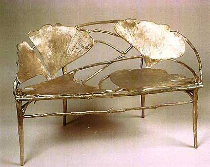 Ginko Banquette or two seater by Claude Lalanne