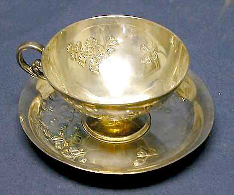 cup and saucer, P. Krider & Co.