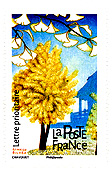 Ginkgo stamp France