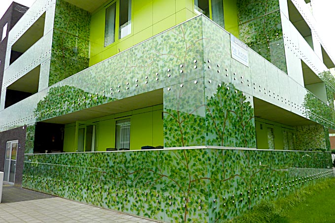 Facade Ginkgo project Beekbergen (photo Cor Kwant)