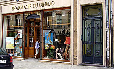 Pharmacie du Ginkgo, Nancy (photo Cor Kwant)