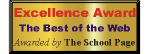 School Page's Web Site Excellence Award
